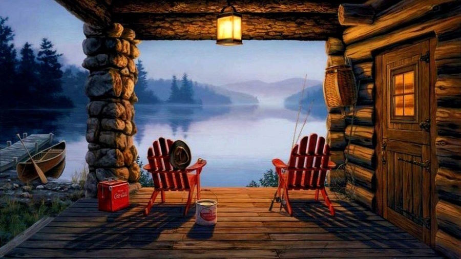 cabin porch image