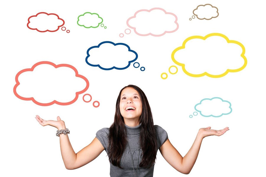 woman thoughts image